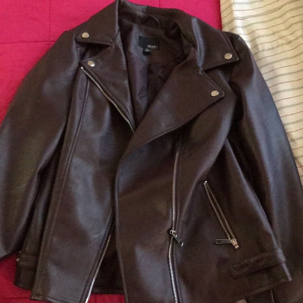 Leather jacket